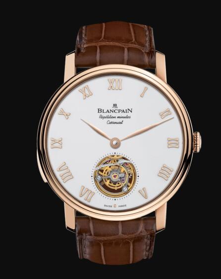 Review Blancpain Le Brassus Carrousel Répétition Minutes Automata Red Gold Replica Watch 00232-3631-55B - Click Image to Close