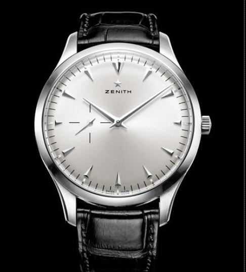 Review Replica Watch ZenithElite Ultra Thin Héritage 03.2010.681/01.C493 Steel - Aligator Bracelet