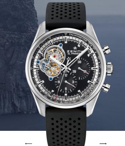Review Replica Zenith Chronomaster Watch CHRONOMASTER EL PRIMERO OPEN 42mm 03.2040.4061/21.R576 - Click Image to Close