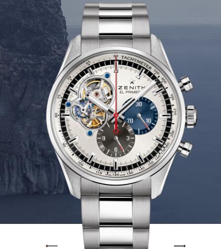 Review Replica Zenith Chronomaster Watch CHRONOMASTER EL PRIMERO OPEN Steel Luxury Watch 03.2040.4061/69.M2040 - Click Image to Close
