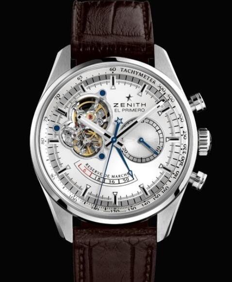 Review Replica Watch Zenith El Primero Chronomaster Open Power Reserve 03.2080.4021/01.C494 Steel - Aligator Bracelet - Click Image to Close