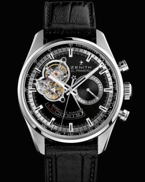 Review Replica Watch Zenith El Primero Chronomaster Open Power Reserve 03.2080.4021/21.C496 Steel - Black Sun-Burst Dial