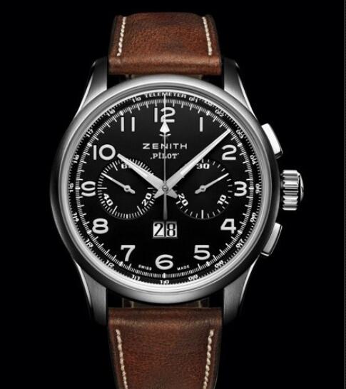 Review Replica Watch Zenith Pilot Big Date Special 03.2410.4010/21.C722 Steel - Calfskin Leather Strap - Click Image to Close