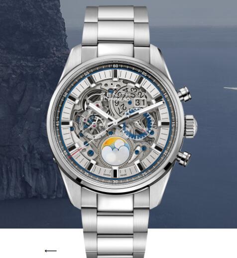 Review Replica Zenith Chronomaster Watch CHRONOMASTER EL PRIMERO GRANDE DATE FULL OPEN 45MM 03.2530.4047/78.M2530