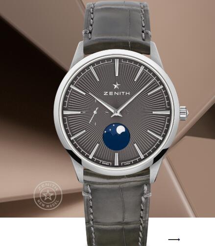 Review Replica Zenith Elite Watch ELITE MOONPHASE 40.5mm 03.3100.692/03.C923 - Click Image to Close