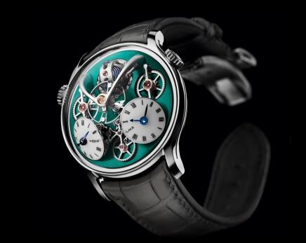 Review MB&F Legacy Machine LMX Titanium Green Replica Watch 08.TL.G