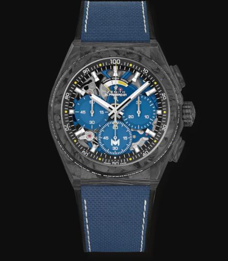 Review Zenith DEFY EL PRIMERO 21 PATRICK MOURATOGLOU Replica Watch 10.9000.9004/M99.R939 - Click Image to Close