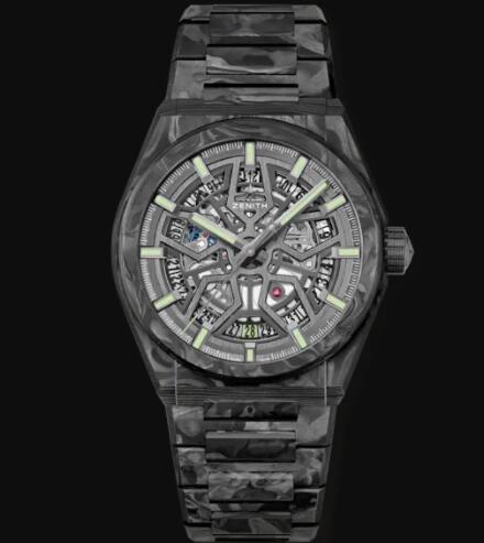 Review Zenith Defy Classic Carbon Replica Watch 10.9001.670/80.M9000 - Click Image to Close