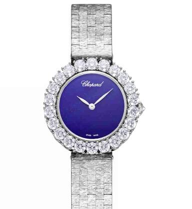 Review Chopard Replica Watch L'HEURE DU DIAMANT SMALL VINTAGE SMALL AUTOMATIC WHITE GOLD DIAMONDS 10A378-1002