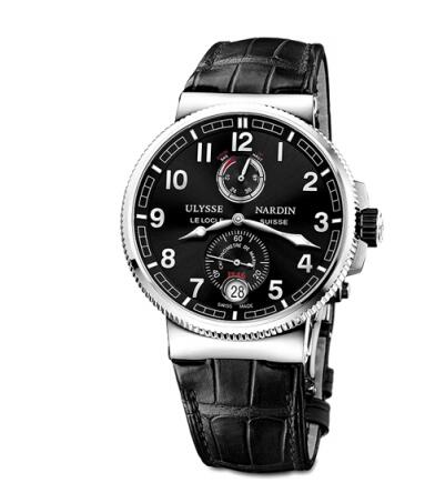 Review Replica Ulysse Nardin Marine Chronometer Manufacture 43mm Mens Watch 1183-126/62