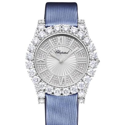 Review Chopard Replica Watch L’HEURE DU DIAMANT ROUND MEDIUM MEDIUM AUTOMATIC WHITE GOLD DIAMONDS 139419-1401 - Click Image to Close