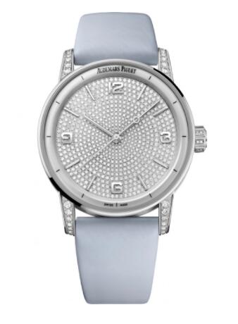 Review 2022 Audemars Piguet CODE 11.59 Automatic White Gold Diamond Replica Watch 15210BC.ZZ.D013VE.01