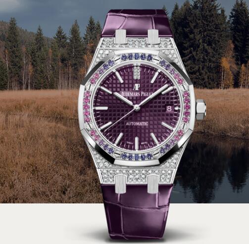 Review Audemars Piguet Royal Oak SELFWINDING Watch Replica 15452BC.ZY.D600CR.01 - Click Image to Close