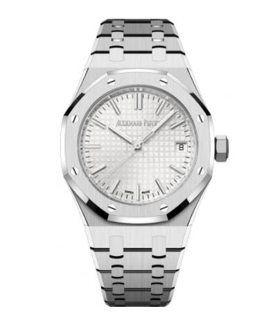 Review 2022 Audemars Piguet Royal Oak Selfwinding 37 Stainless Steel Silver Replica Watch 15550ST.OO.1356ST.01 - Click Image to Close