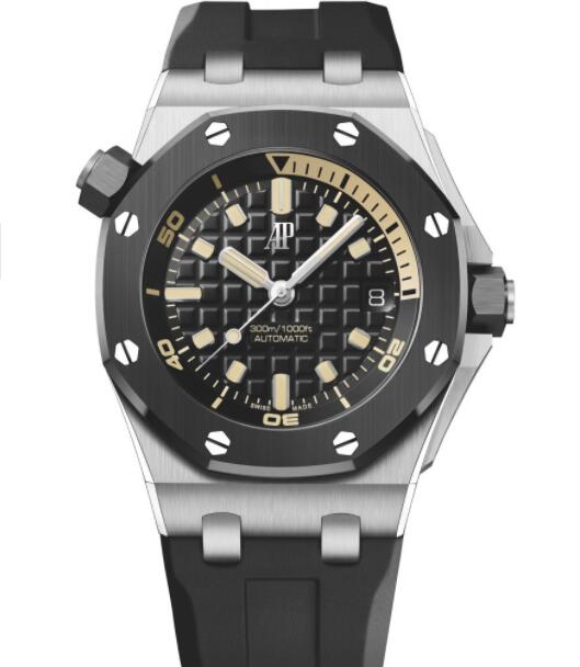 Review Audemars Piguet Royal Oak Offshore Diver Replica Watch 15720CN.OO.A002CA.01 - Click Image to Close