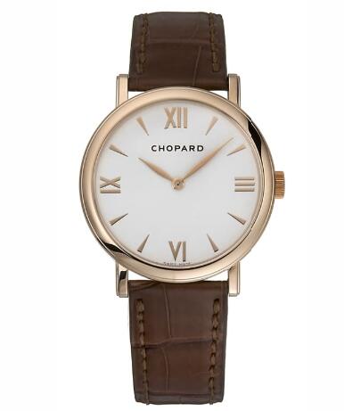 Review Chopard Classic Replica Watch CLASSIC 36MM MANUAL ROSE GOLD 163154-5201