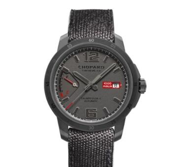 Best Chopard Classic Racing Replica Watch MILLE MIGLIA GTS POWER CONTROL GRIGIO SPECIALE 43 MM AUTOMATIC TITANIUM 168566-3007 - Click Image to Close