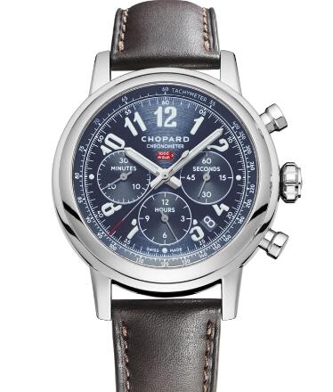 Review Chopard Classic Racing Replica Watch MILLE MIGLIA CLASSIC CHRONOGRAPH 42 MM AUTOMATIC STAINLESS STEEL 168589-3003 - Click Image to Close