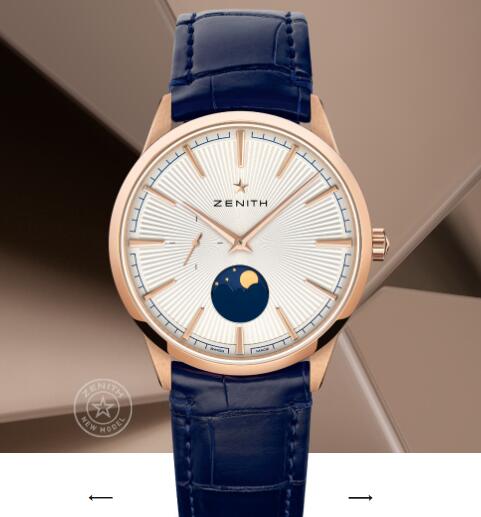 Review Replica Zenith Elite Watch ELITE MOONPHASE 40.5mm 18.3100.692/01.C922 - Click Image to Close