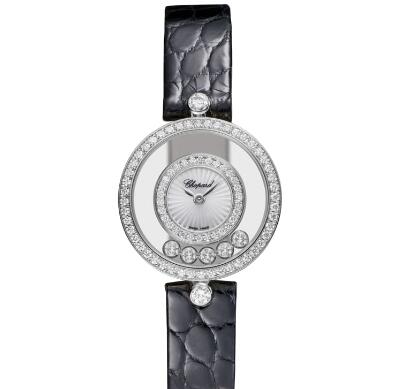 Review Cheap Chopard Happy Diamonds Watch Women HAPPY DIAMONDS ICONS 26 MM QUARTZ WHITE GOLD DIAMONDS 203957-1214 - Click Image to Close