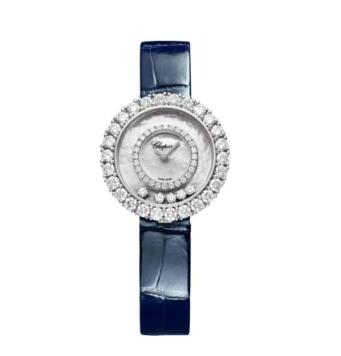 Review Cheap Chopard Happy Diamonds Watch Women HAPPY DIAMONDS JOAILLERIE 29 MM QUARTZ WHITE GOLD DIAMONDS 205369-1001