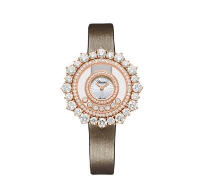 Review Cheap Chopard Happy Diamonds Watch Women HAPPY DIAMONDS JOAILLERIE 36 MM QUARTZ ROSE GOLD DIAMONDS 209436-5001