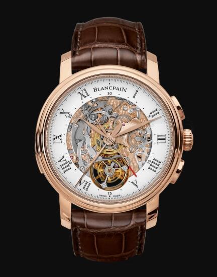 Review Blancpain Le Brassus Carrousel Répétition MInutes Chronographe Flyback Red Gold Replica Watch 2358-3631-55B