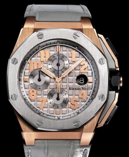 Review Audemars Piguet Chronographe Royal Oak Offshore LeBron James Replica Watch 26210OR.OO.A109CR.01 - Click Image to Close