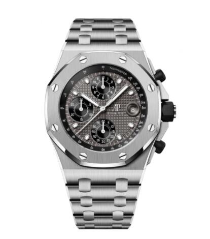 Review Replica Audemars Piguet Royal Oak Offshore Selfwinding Chronograph Titanium Grey Bracelet 26238TI.OO.2000TI.01 Watch