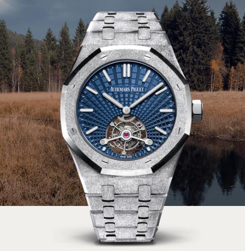 Review Audemars Piguet Royal Oak TOURBILLON EXTRA-THIN Replica Watch 26520BC.GG.1224BC.01