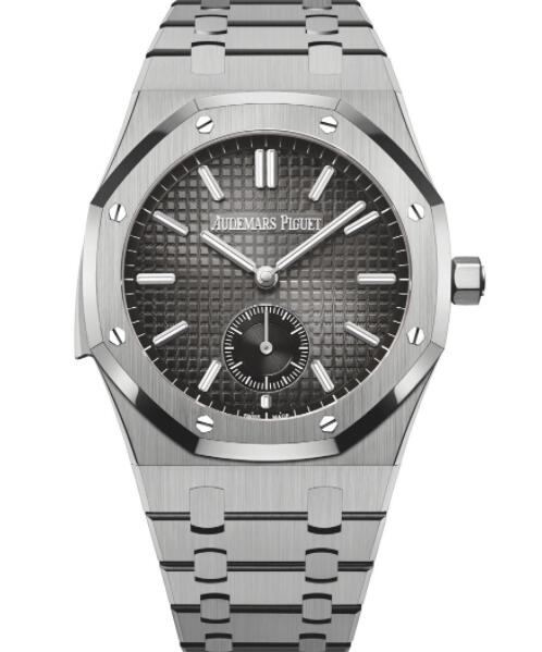 Review Audemars Piguet Royal Oak Repeater Supersonnerie Titanium Blue Bracelet 26591TI.OO.1252TI.03 Replica Watch - Click Image to Close