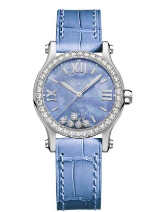 Review Chopard Happy Sport Watch Cheap Price 30 MM AUTOMATIC STAINLESS STEEL DIAMONDS 278573-3010
