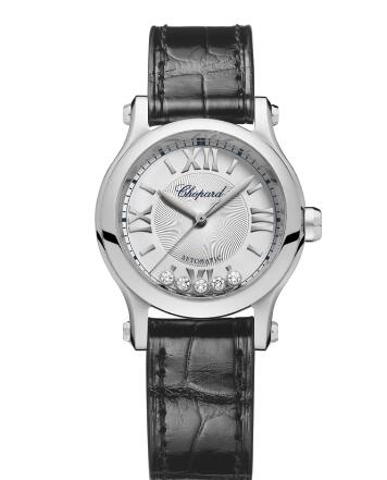 Review Chopard Happy Sport Watch Cheap Price 30 MM AUTOMATIC STAINLESS STEEL DIAMONDS 278573-3011