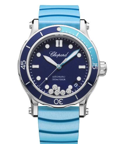Review Chopard Happy OCEAN Watch Cheap Price 40 MM AUTOMATIC STAINLESS STEEL DIAMONDS 278587-3001