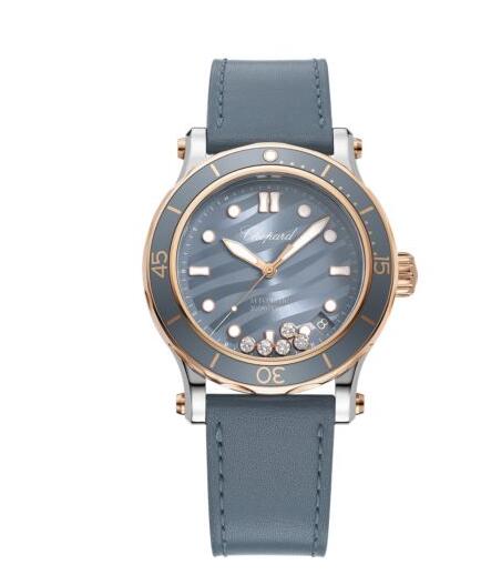 Review Replica Chopard Watch HAPPY OCEAN 40 MM AUTOMATIC ROSE GOLD STAINLESS STEEL DIAMONDS 278587-6001 - Click Image to Close