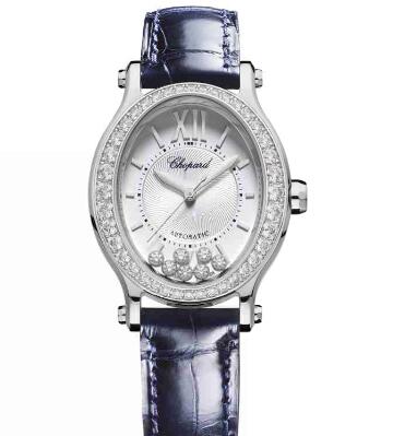 Review Chopard Happy Sport Oval Watch Cheap Price 31 X 29 MM AUTOMATIC STAINLESS STEEL DIAMONDS 278602-3003