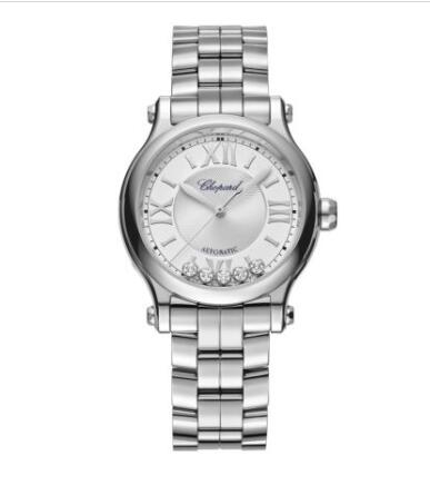 Review Chopard Happy Sport Watch Replica 33 MM AUTOMATIC STAINLESS STEEL DIAMONDS 278608-3002