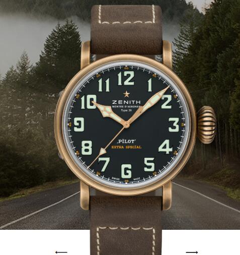 Review Zenith Pilot Replica Watch Zenith PILOT TYPE 20 EXTRA SPECIAL Bronze watch for men 29.2430.679/21.C753