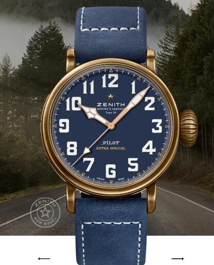 Review Zenith Pilot Replica Watch Zenith PILOT TYPE 20 EXTRA SPECIAL Bronze watch for men 29.2430.679/57.C808 - Click Image to Close