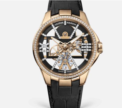 Review Ulysse Nardin Skeleton X Sparkling 42 mm Replica Watch 3716-260B/02