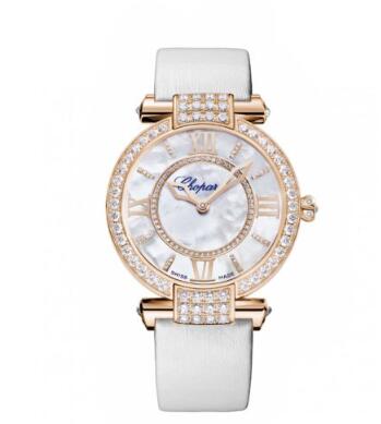 Review Chopard Imperiale Watches for sale Review Replica 36 MM AUTOMATIC ROSE GOLD DIAMONDS 384242-5005
