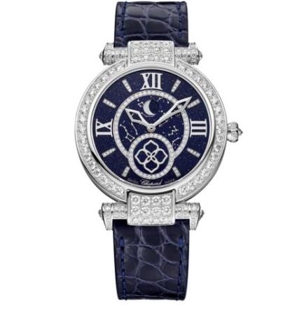 Review Replica Chopard Imperiale Watch IMPERIALE MOONPHASE 36 MM AUTOMATIC WHITE GOLD DIAMONDS 384246-1002 - Click Image to Close