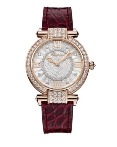 Review Replica Chopard Imperiale Watch 36 MM AUTOMATIC ROSE GOLD DIAMONDS 385377-5001 - Click Image to Close