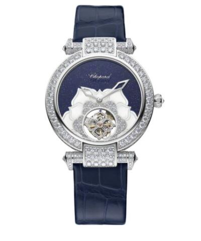 Review 2022 Chopard Imperiale Flying Tourbillon Replica Watch 385389-1001 - Click Image to Close