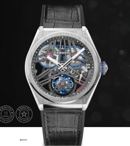 Review Replica Zenith Watch Zenith DEFY FUSEE TOURBILLON 45mm 40.9000.4805/75.R582