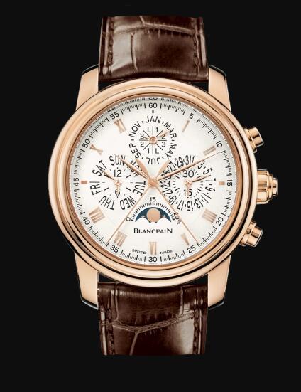 Review Blancpain Le Brassus Quantième Perpetuél Chronographe Flyback à Rattrapante Red Gold Replica Watch 4286P-3642-55B