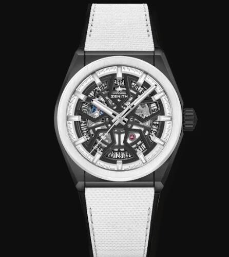 Review Zenith DEFY CLASSIC BLACK And WHITE EDITION Replica Watch 49.9005.670/11.R943