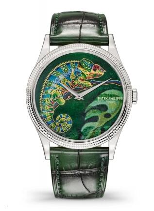 Review Patek Philippe Calatrava 5177 Chameleon Replica Watch 5177G-027