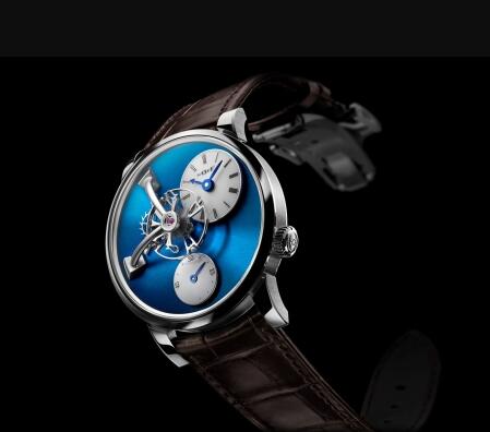 Review Replica MB&F Legacy Machine LM101 Steel Blue Watch 52.SL.BL - Click Image to Close