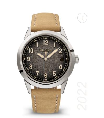 Review Patek Philippe Calatrava White Gold Charcoal Replica Watch 5226G-001